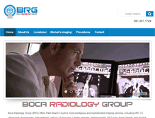 Tablet Screenshot of bocaradiology.com